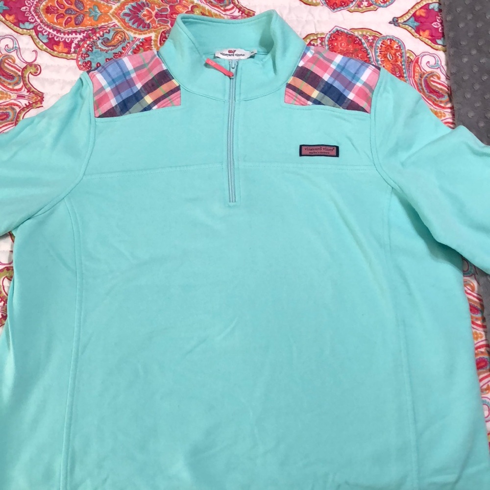 Vineyard Vine Shep Shirt with plaid
